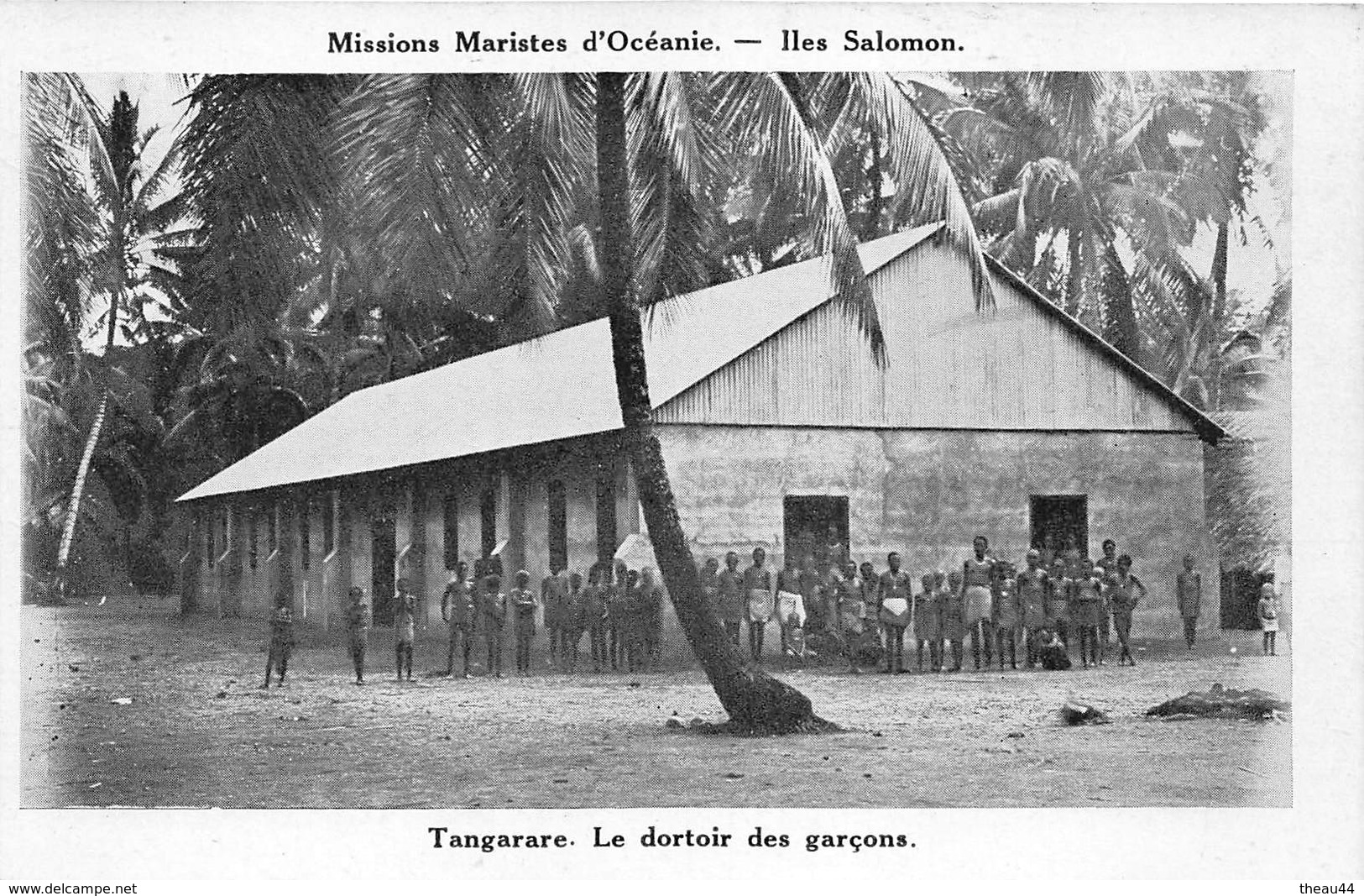 ¤¤  -   ILES SALOMON   -  TANGARARE   -  Le Dortoir Des Garçons     -  ¤¤ - Solomon Islands