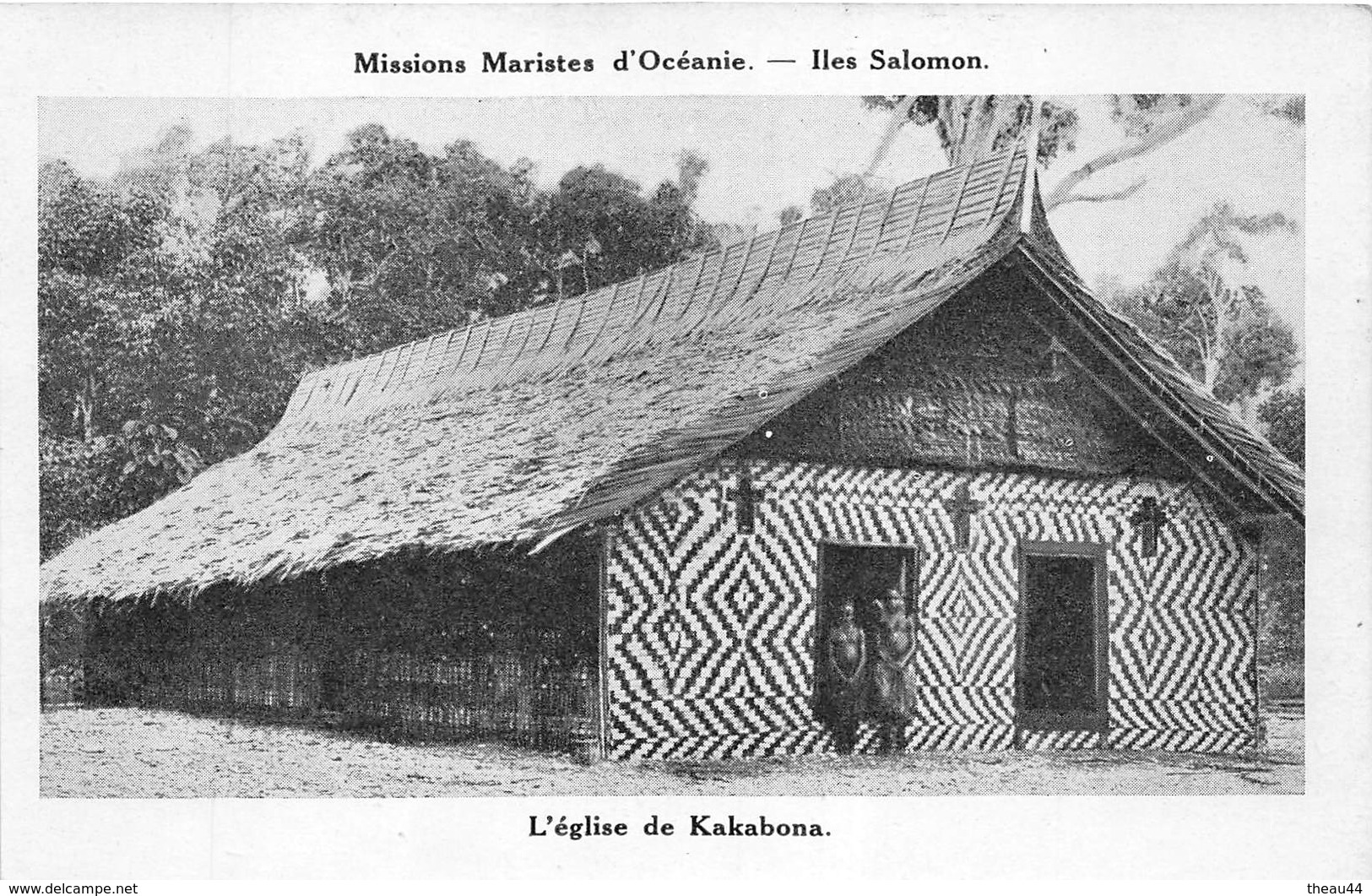 ¤¤  -   ILES SALOMON   -  L'Eglise De KAKABONA     -  ¤¤ - Solomon Islands