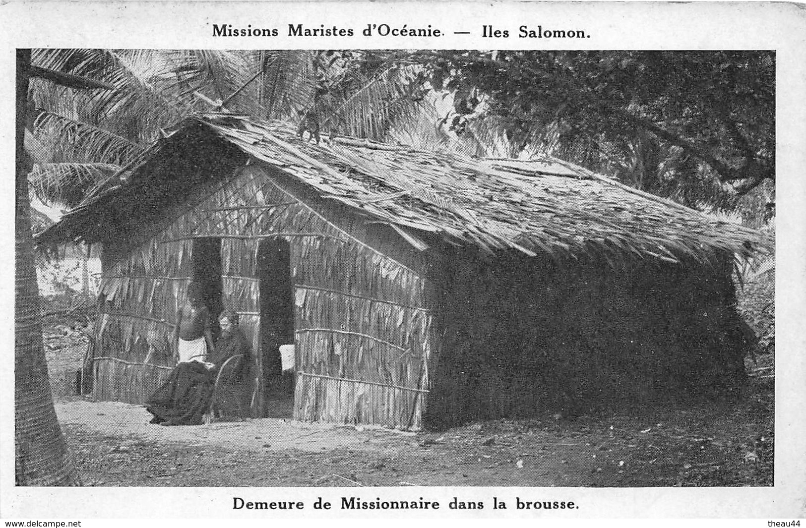 ¤¤  -   ILES SALOMON   -   Demeure De Missionnaire Dans La Brousse     -  ¤¤ - Solomoneilanden