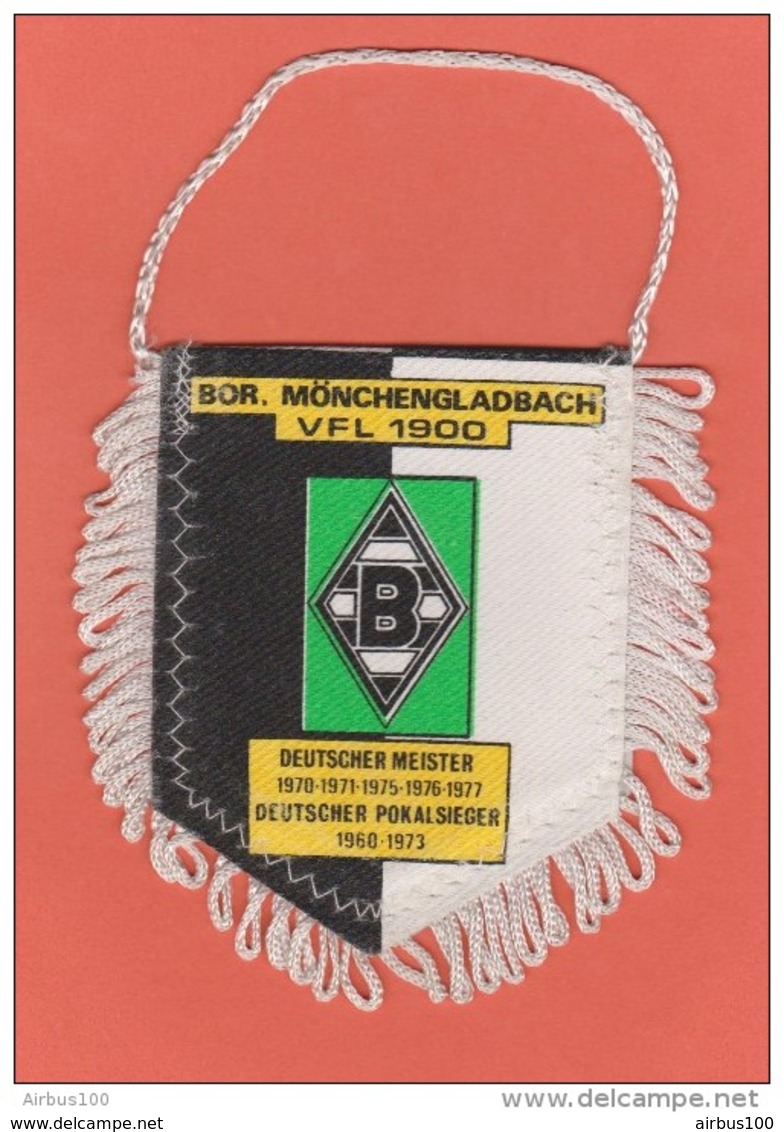 FANION FOOTBALL - BOR MÖNCHENGLADBACH VFL 1900 - 1960 1973 - PENNANT - BANDERIN - WIMPEL - BANDIERINA - GALHARDETE - Apparel, Souvenirs & Other