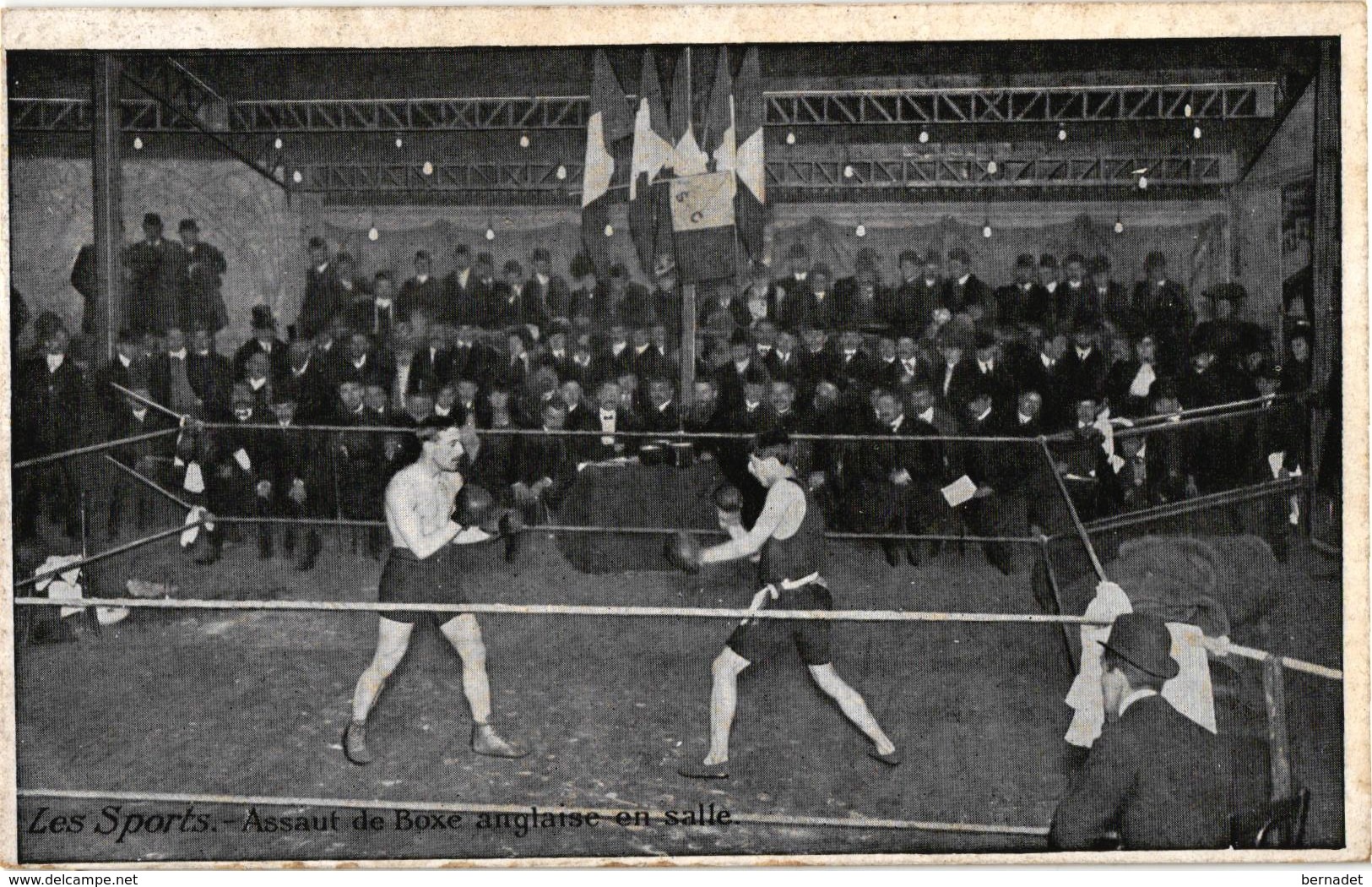 LES SPORTS ... ASSAUT DE BOXE ANGLAISE EN SALLE - Boxe