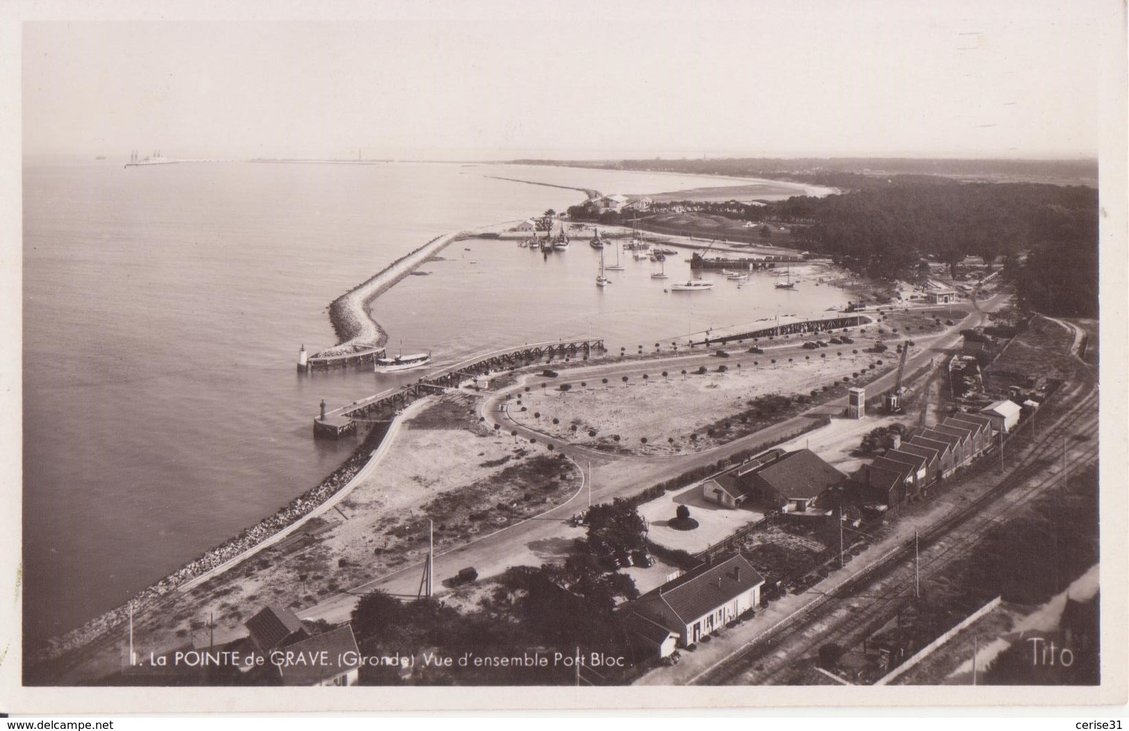 CSM - Le Pointe De Grave (gironde) - Vue D'ensemble Port Bloc - Sonstige & Ohne Zuordnung