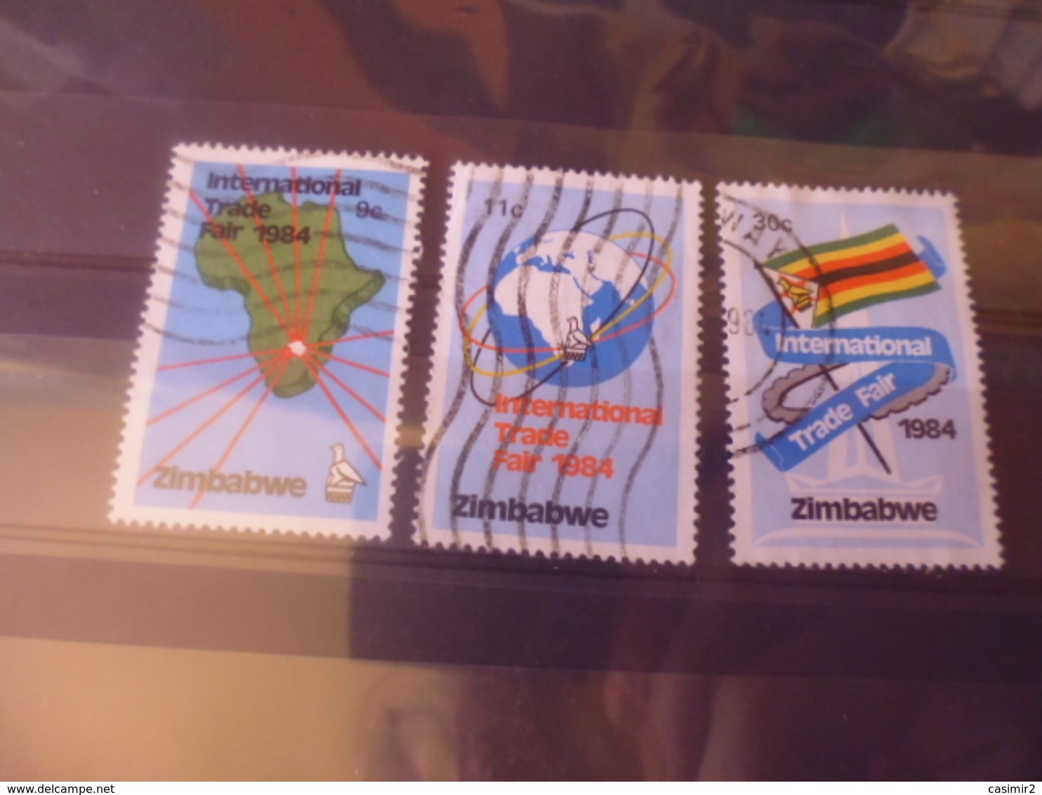 ZIMBABWE YVERT N°60.62 - Zimbabwe (1980-...)