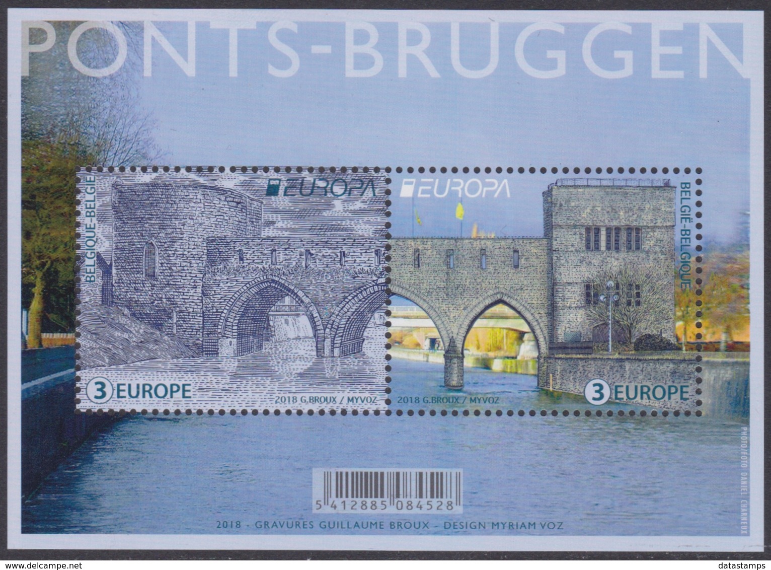 2018 - Bruggen (EUROPA) / Ponts (EUROPA) - XX - 1961-2001