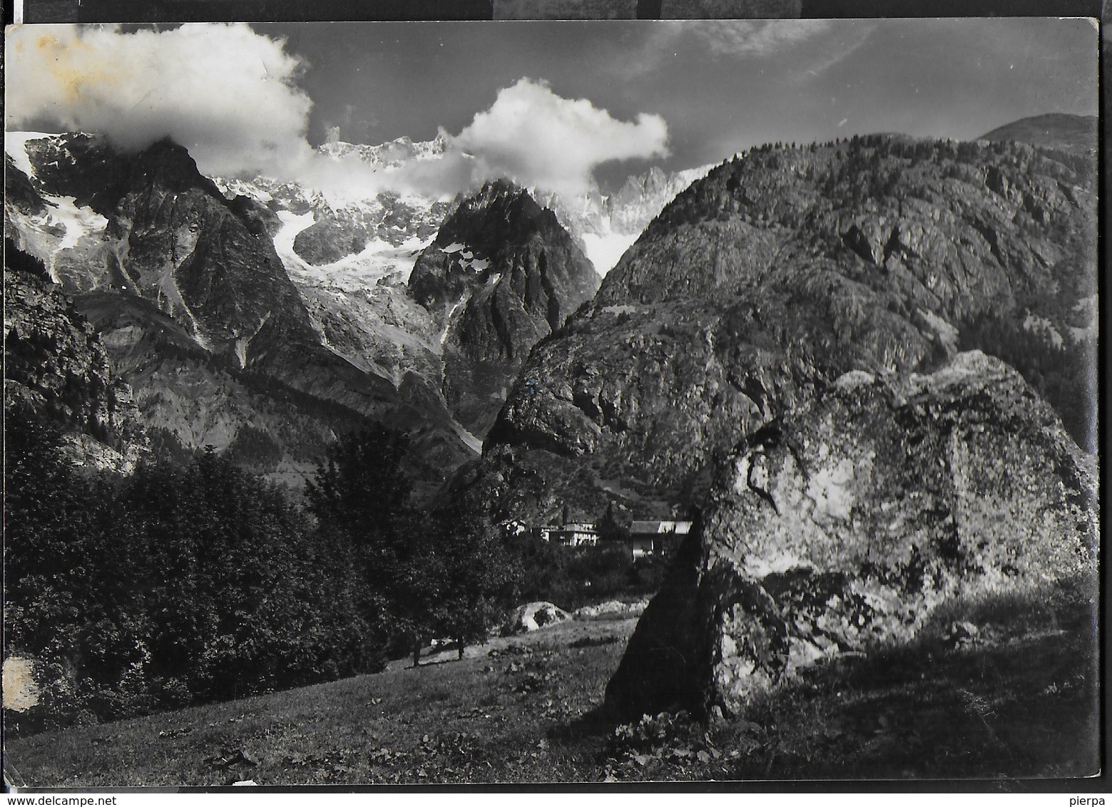 PAESAGGIO ALPINO -  VIAGGIATA DA BOCENAGO/TRENTO 1957 - Alpinisme