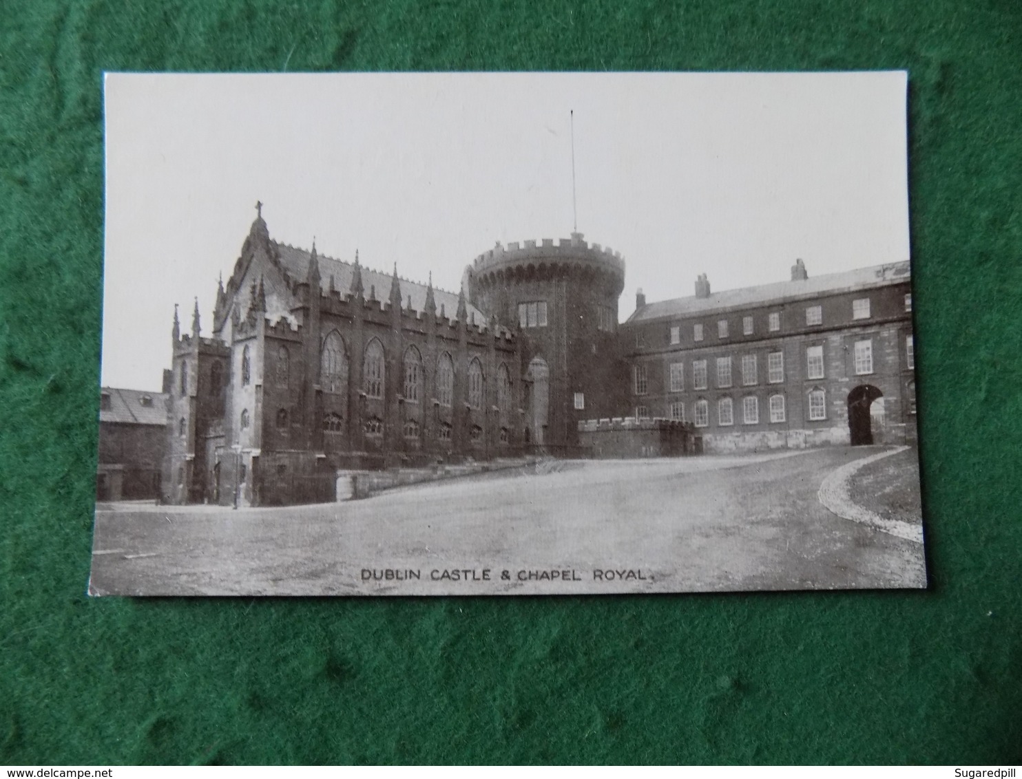 VINTAGE IRELAND: Dublin Castle And Chapel Royal B&w Signal - Dublin