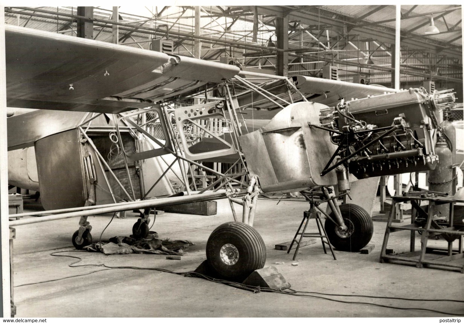 AUSTER   B4 AMBULANCE/ FREIGHTER  21 * 16 CM Auster Aircraft Limited Was A British Aircraft Manufacture - Aviación