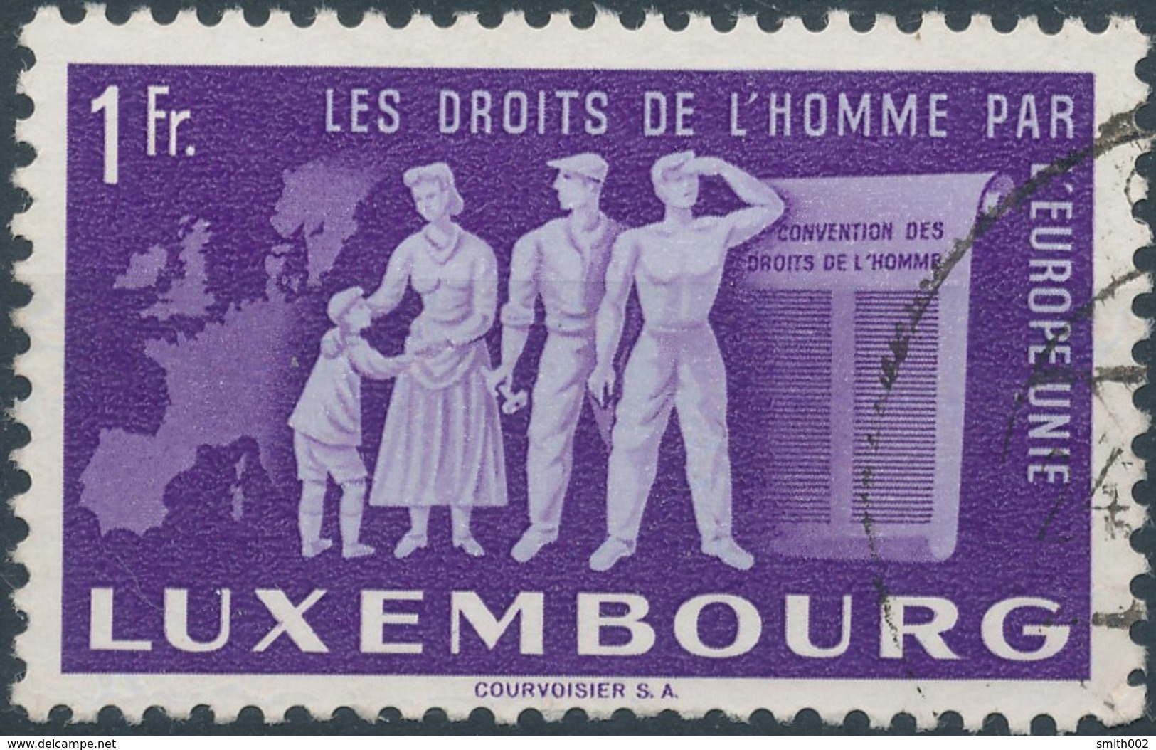 LUXEMBOURG 1951 - No 479 - 484 Uniting Europe - Neufs