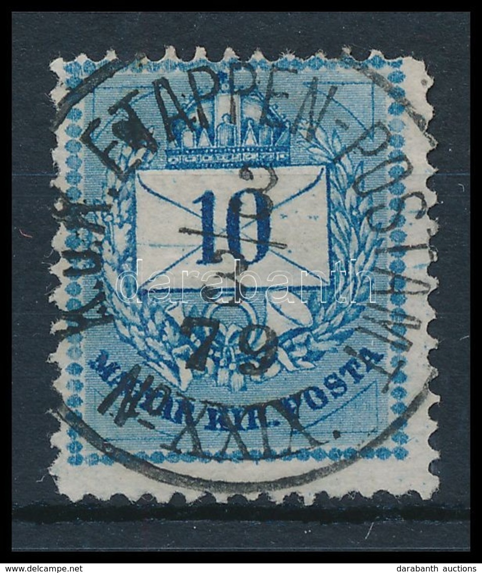 O 1879 Bosznia Előfutár Színesszámú 10kr 'K.u.K. ETAPPEN-POSTAMT No XXIX' (70.000) - Otros & Sin Clasificación