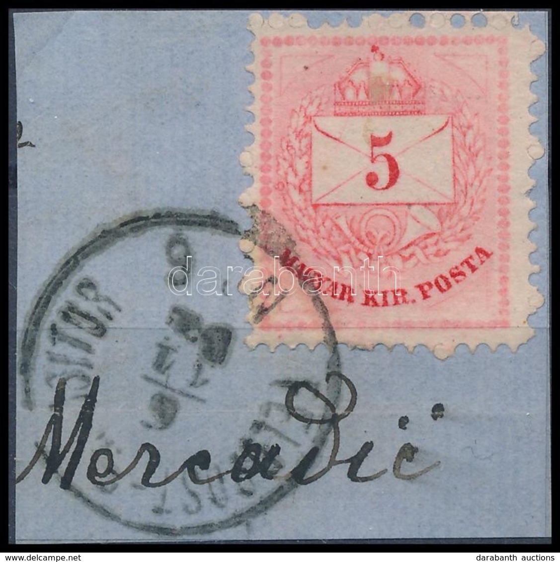 1878 Bosznia Előfutár 5kr 'FELDPOST EXPOSITUR No 6' (50.000) - Other & Unclassified