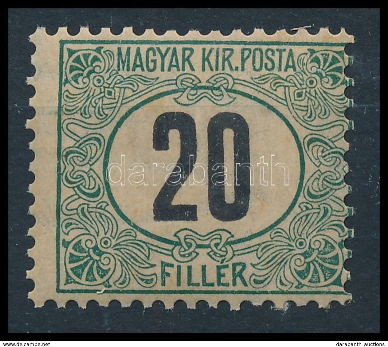 ** 1903 Zöldportó 20f A (13.000) - Other & Unclassified