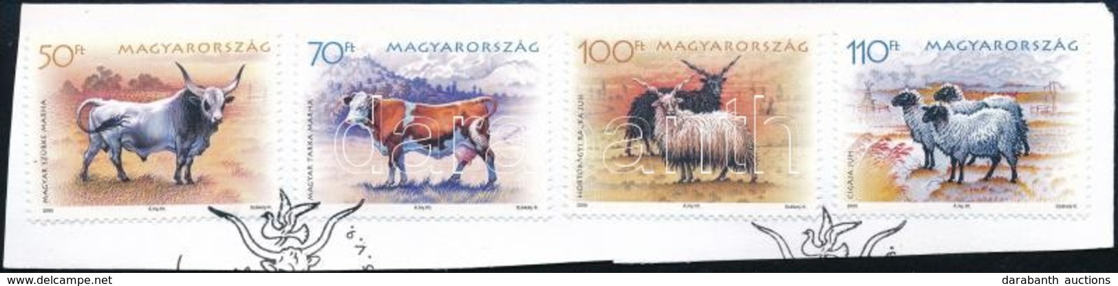 2005 Élő örökségünk 17 Sor  FDC Kivágáson (bélyegzett ár 11.120) - Sonstige & Ohne Zuordnung