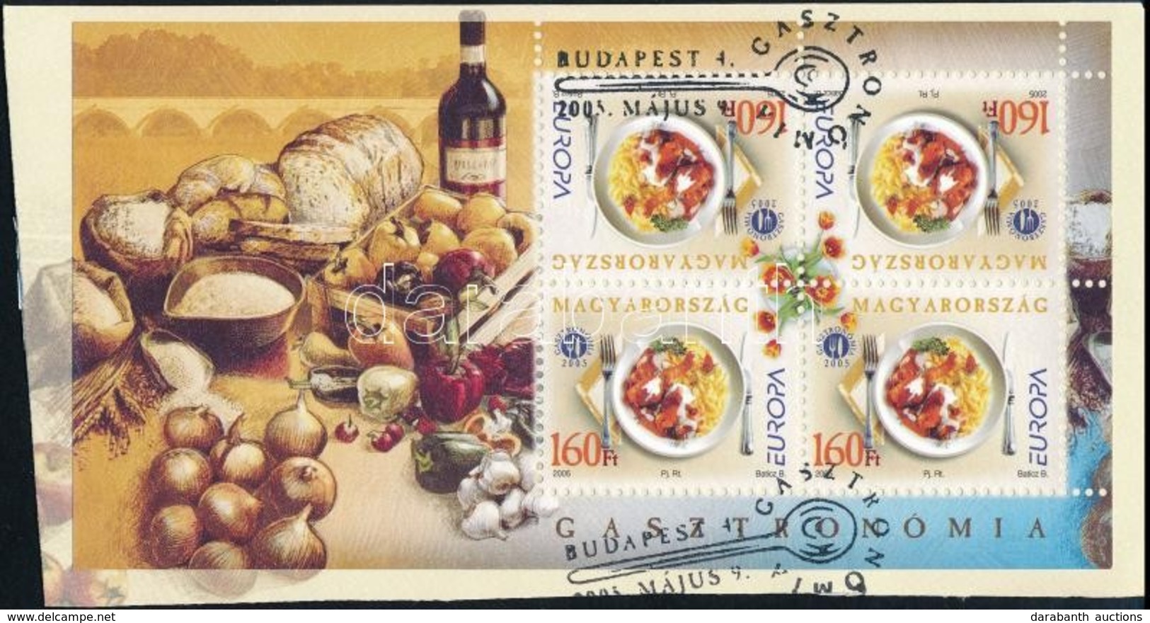 2005 Europa CEPT 11 Db Blokk FDC Kivágáson (18.700) - Sonstige & Ohne Zuordnung