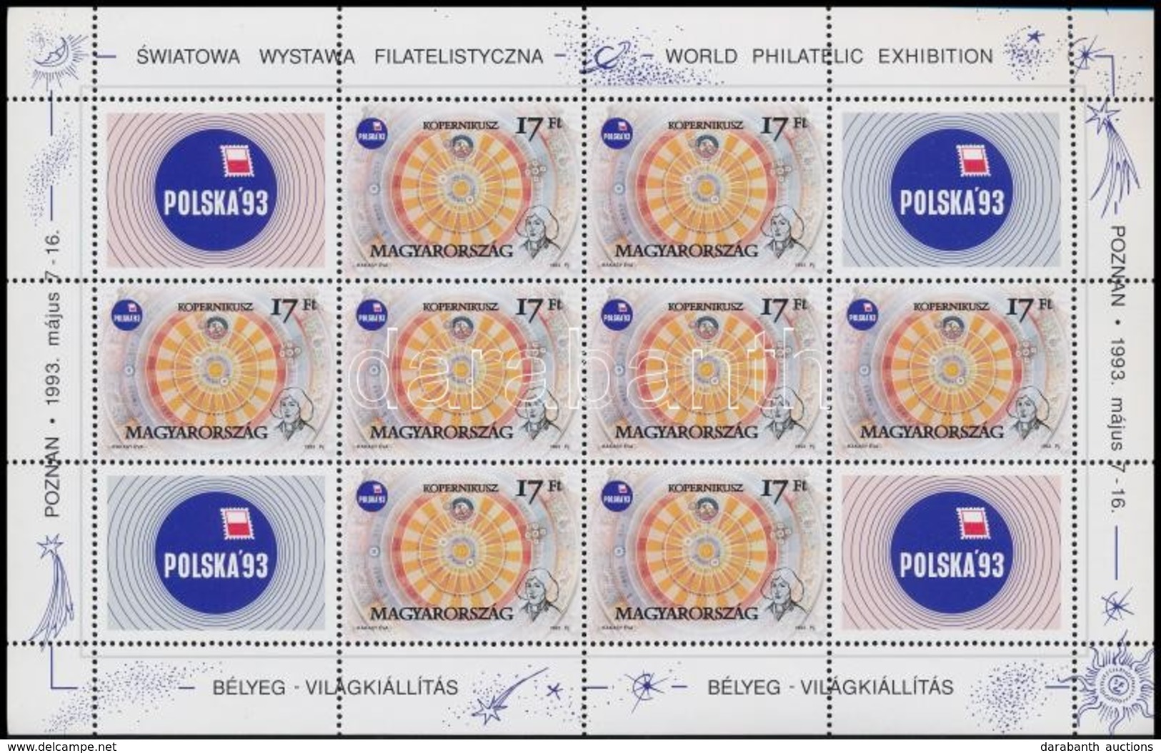 ** 1993 POLSKA 7 Db Teljes ív (11.200) - Other & Unclassified