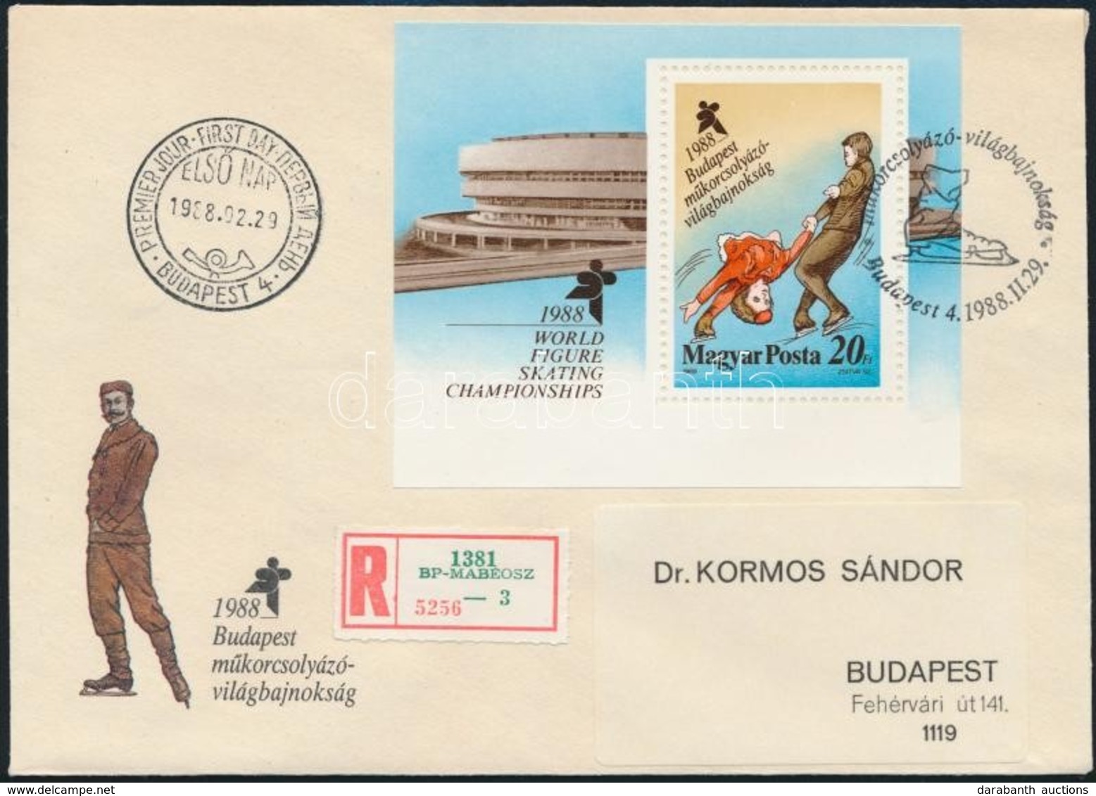 50 Darabos FDC Gyűjtemény 1987-1988 Abria FDC Berakóban - Sonstige & Ohne Zuordnung