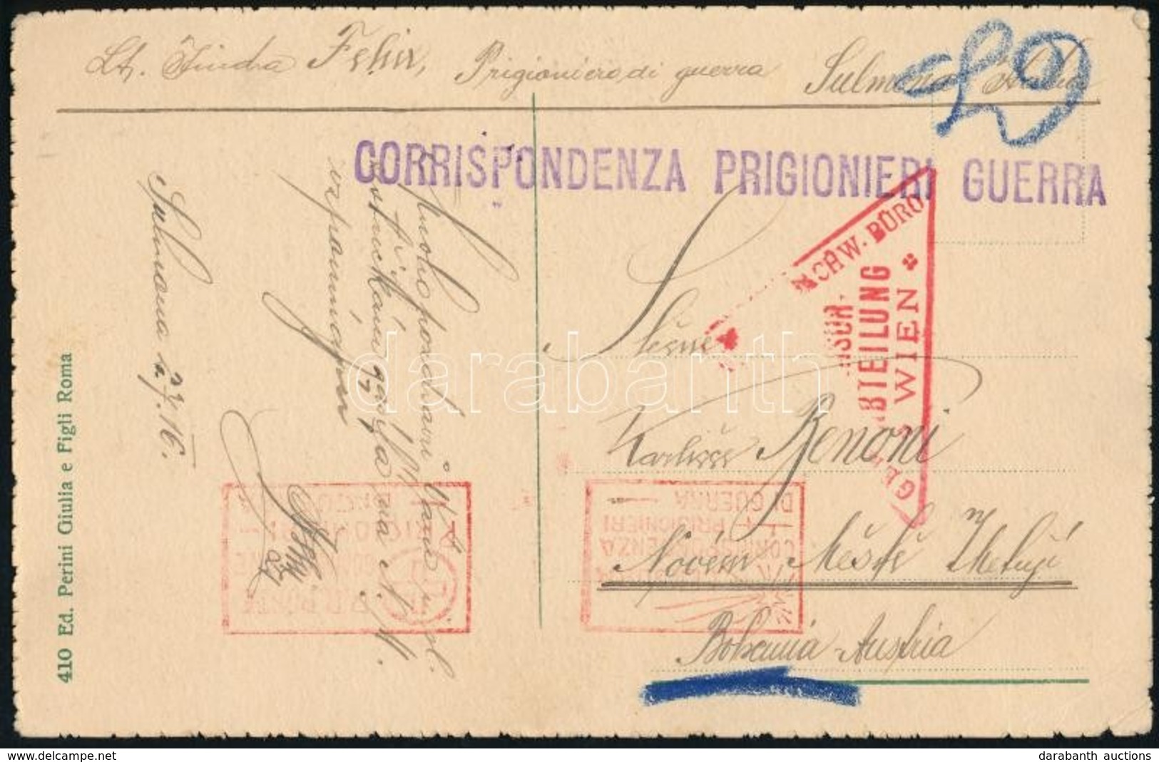 Olaszország 1916 - Other & Unclassified