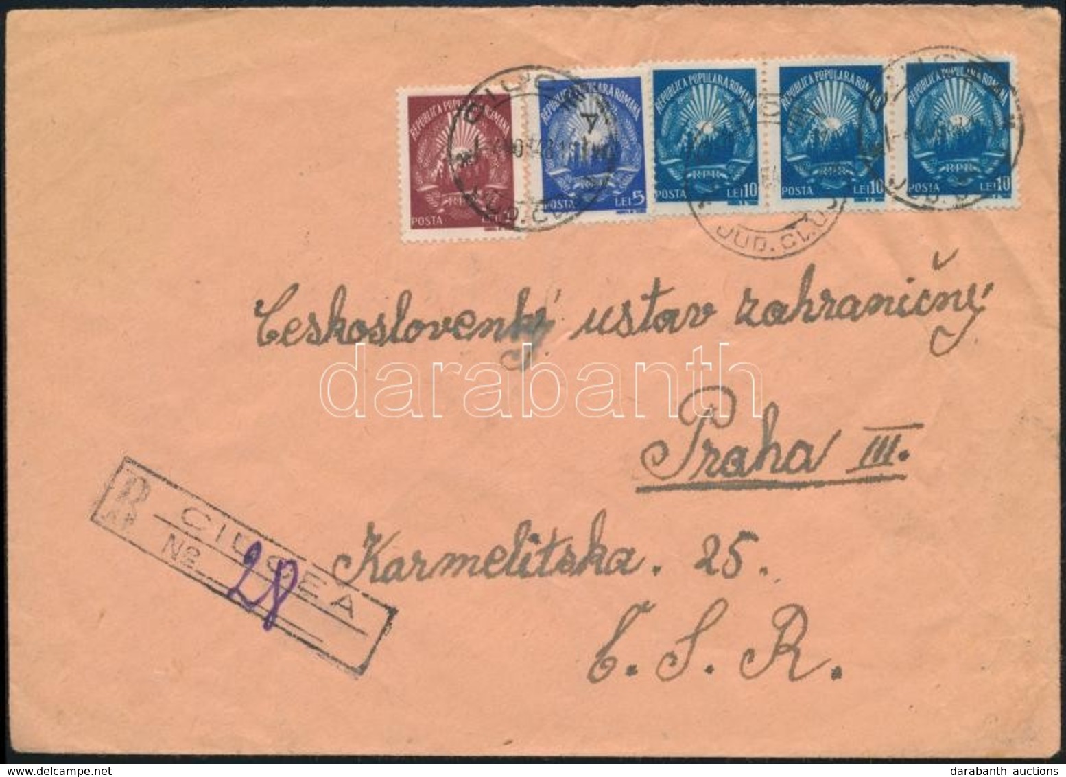 Románia 1948 - Other & Unclassified