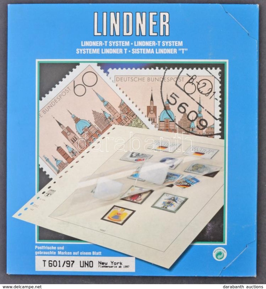 Lindner ENSZ New York 1997-2007  Falcmentes Előnyomott Albumlapok - Autres & Non Classés