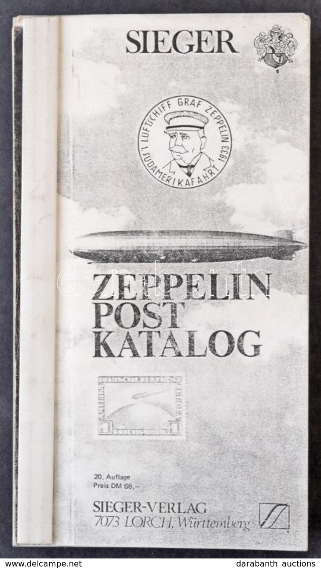 Sieger Zeppelin Post Katalog (fénymásolt / Photocopy) - Sonstige & Ohne Zuordnung