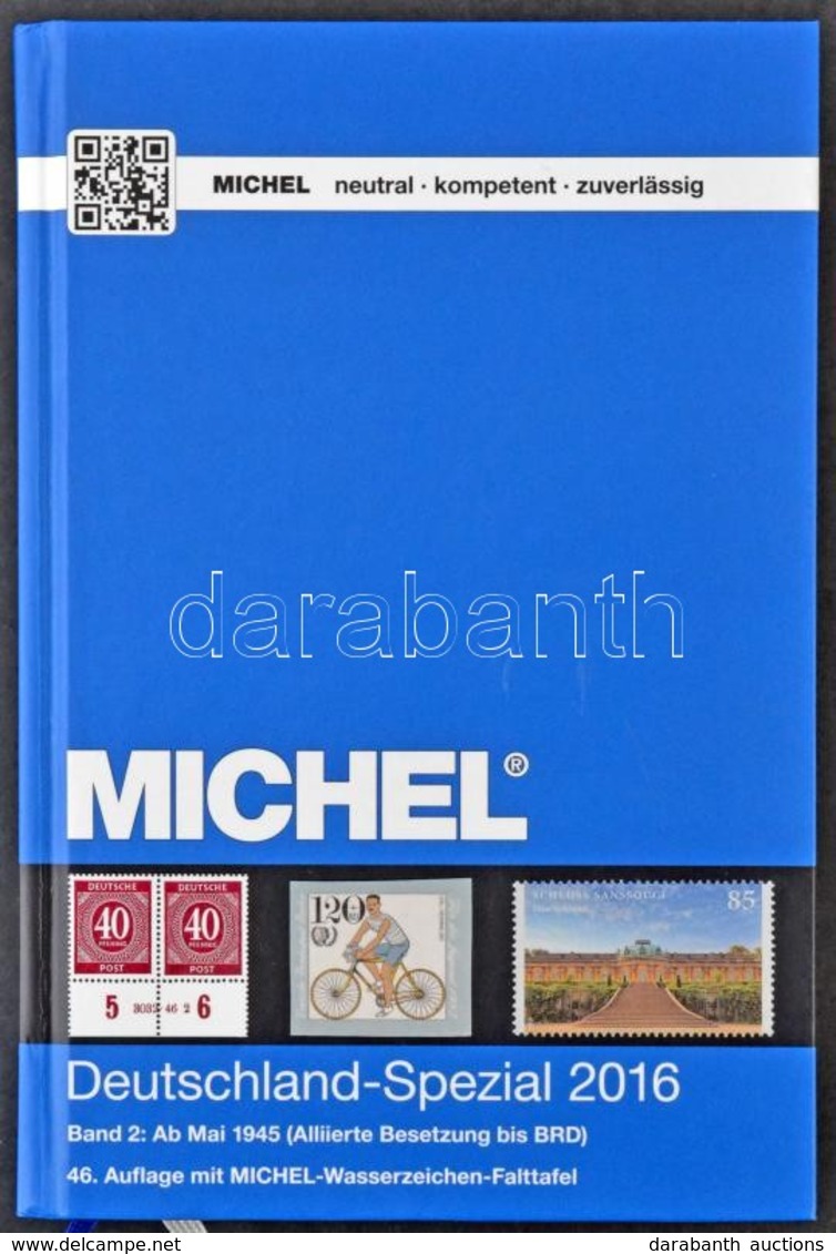 Michel Németország Speciál Katalógus 2016. 2. Kötet 1945 Májustól Napjainkig,  újszerű állapotban - Sonstige & Ohne Zuordnung