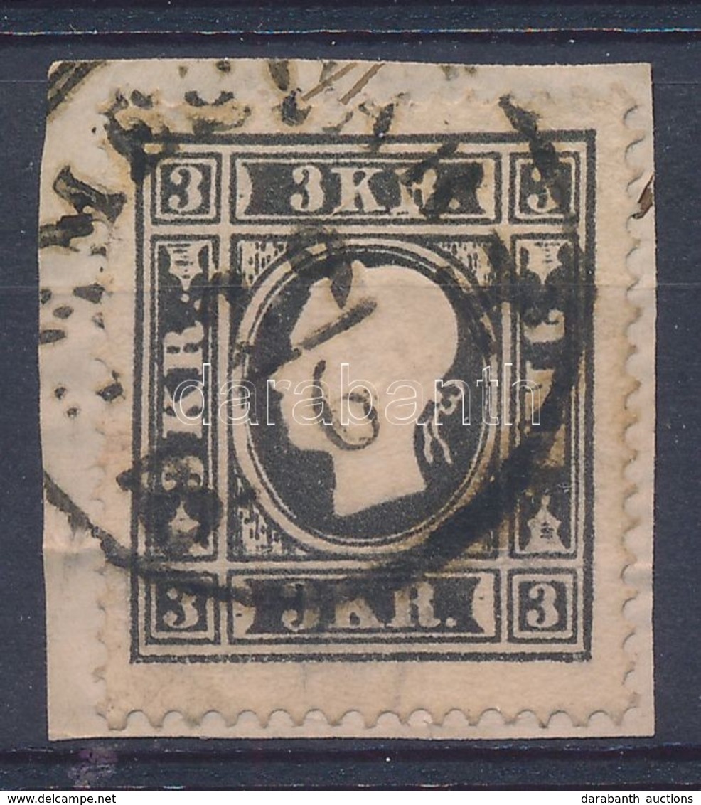1858 3kr I 'TEMESVÁR' (45.000) - Other & Unclassified