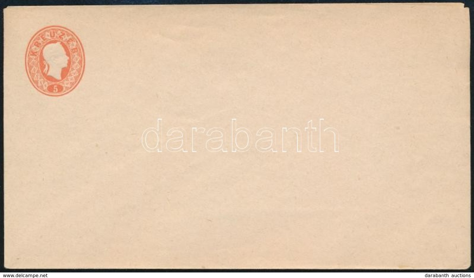 1861 5kr Díjjegyes Boríték, Használatlan - Other & Unclassified