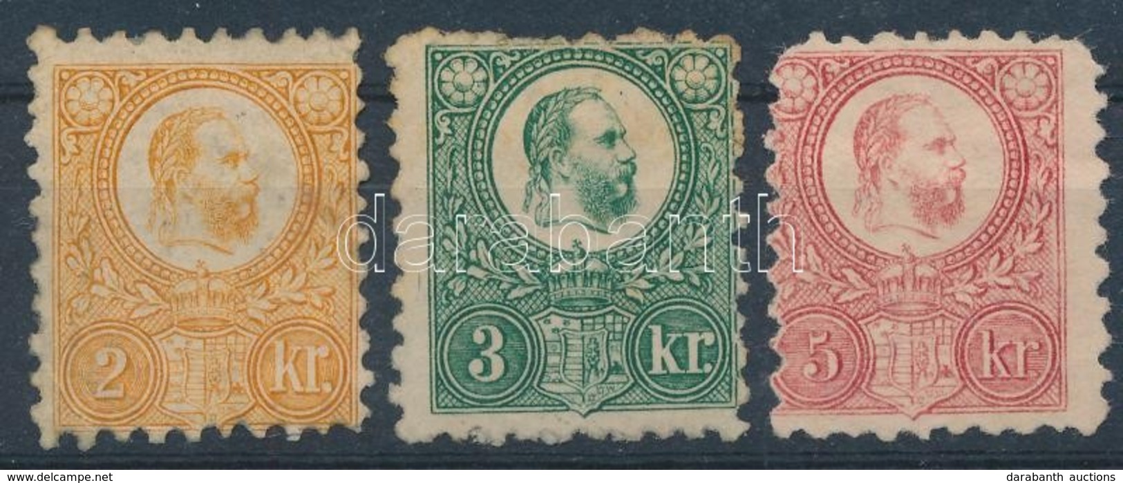 (*) 1871 Réznyomat 2kr, 3kr, 5kr Vegyes Minőségű Bélyegek (*65.000) (mixed Quality) - Sonstige & Ohne Zuordnung