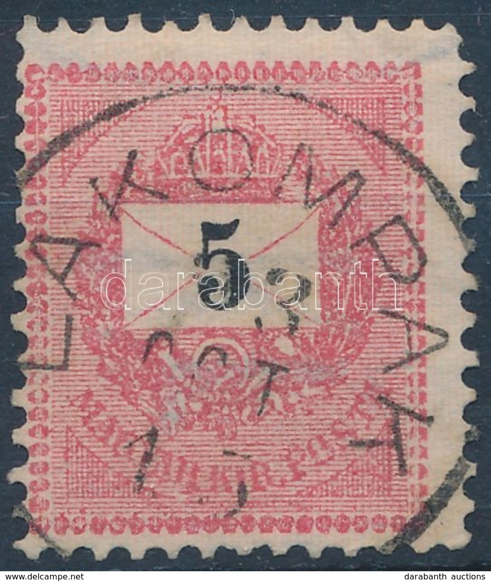 O 1889 5kr 'LAKOMPAK' - Other & Unclassified