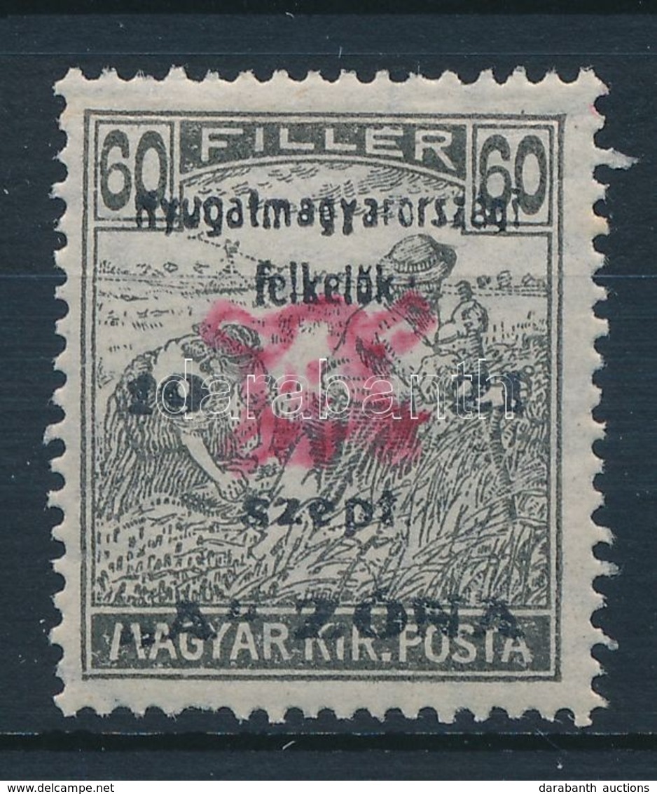 ** Nyugat-Magyarország II. 1921 Arató 60f Garancia Nélkül (19.000) - Autres & Non Classés