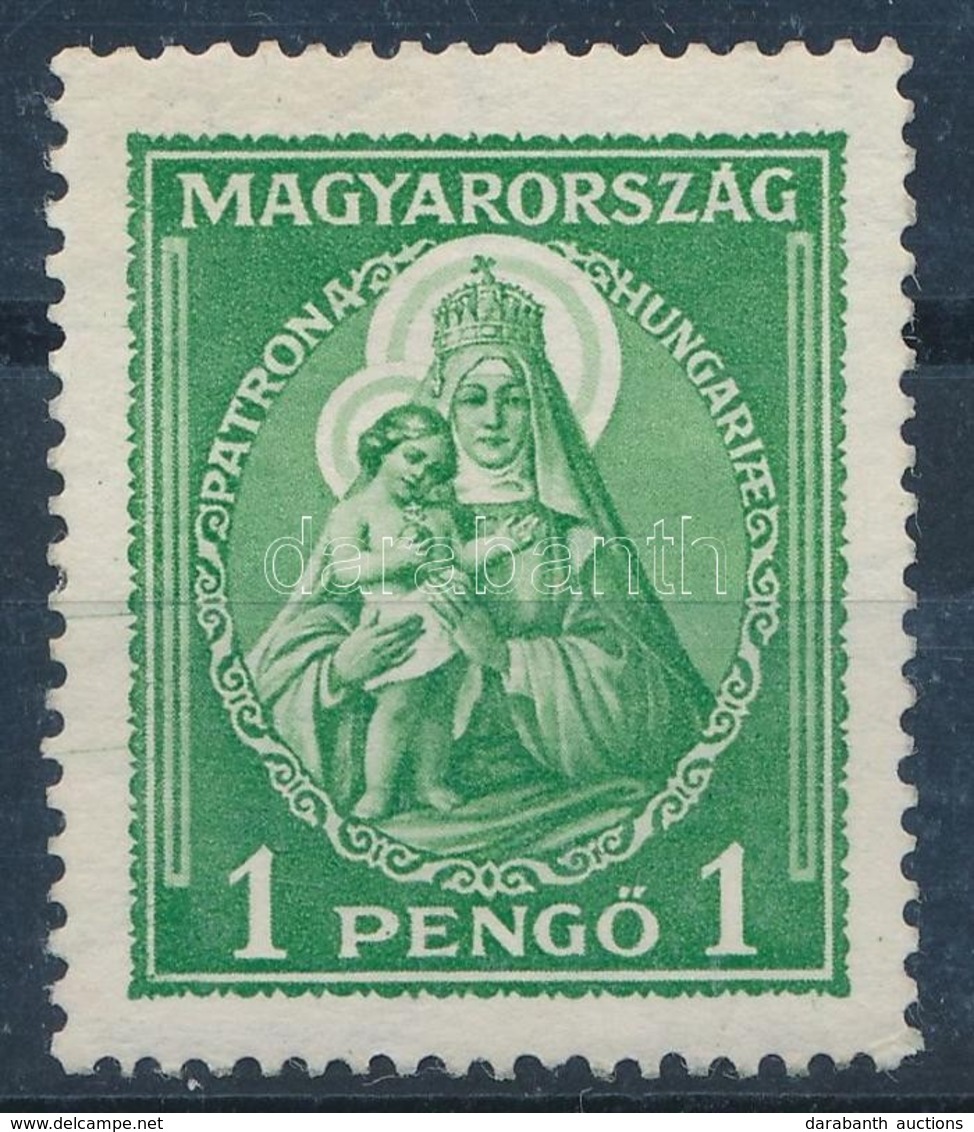 1932 Nagy Madonna 1P újragumizott / Regummed - Other & Unclassified