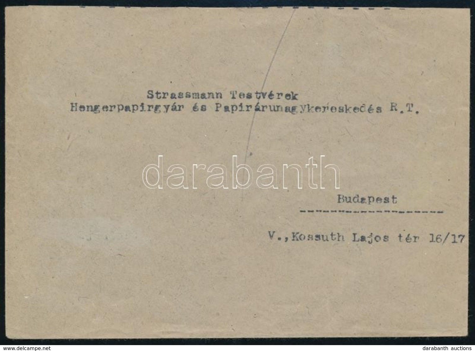 1945 (4. Díjszabás) Távolsági Levél Hadvezérek 1P + Kisegítő 3P/50f + 6 X 6P/50f Bérmentesítéssel - Other & Unclassified