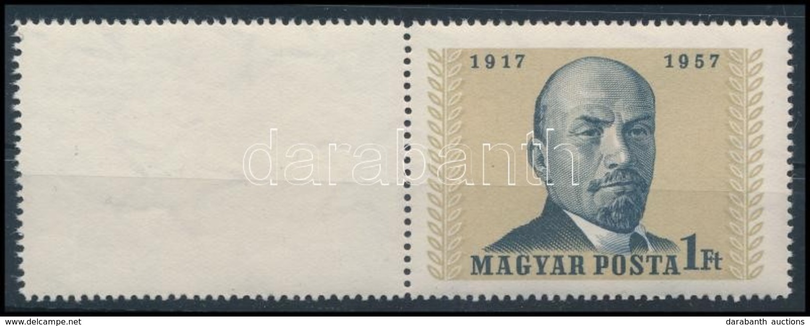 ** 1957 NOSZF 60f Bal Oldalon üres Mezővel (7.000) - Other & Unclassified