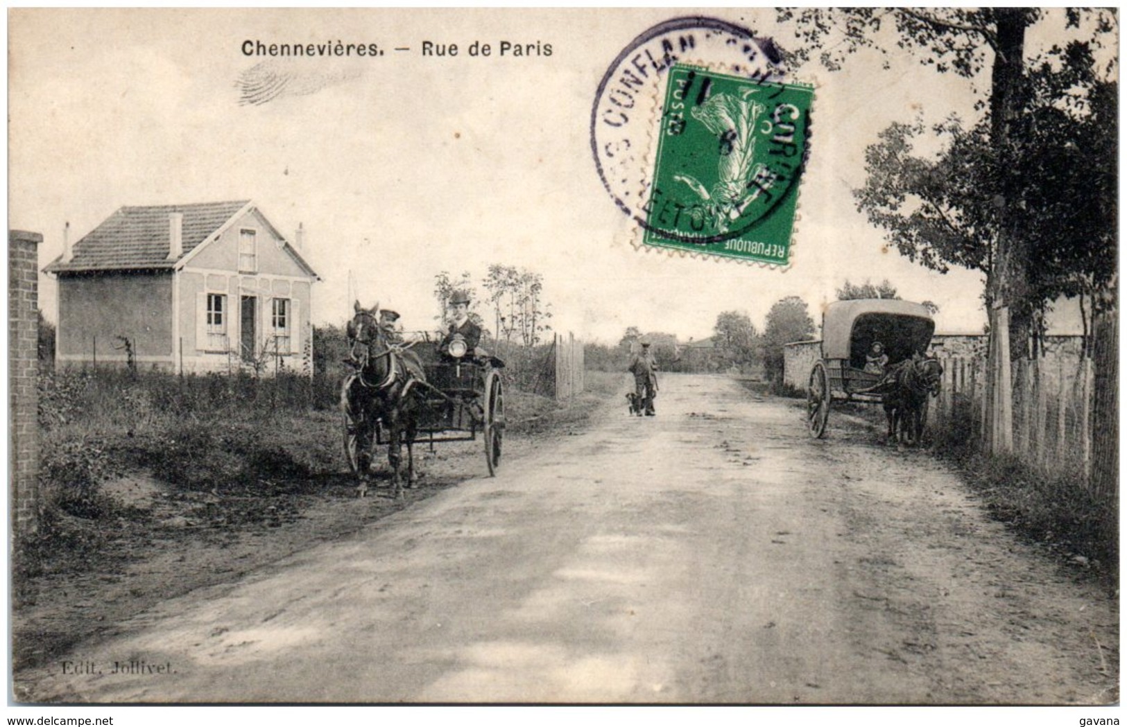 94 CHENNEVIERES - Rue De Paris - Chennevieres Sur Marne