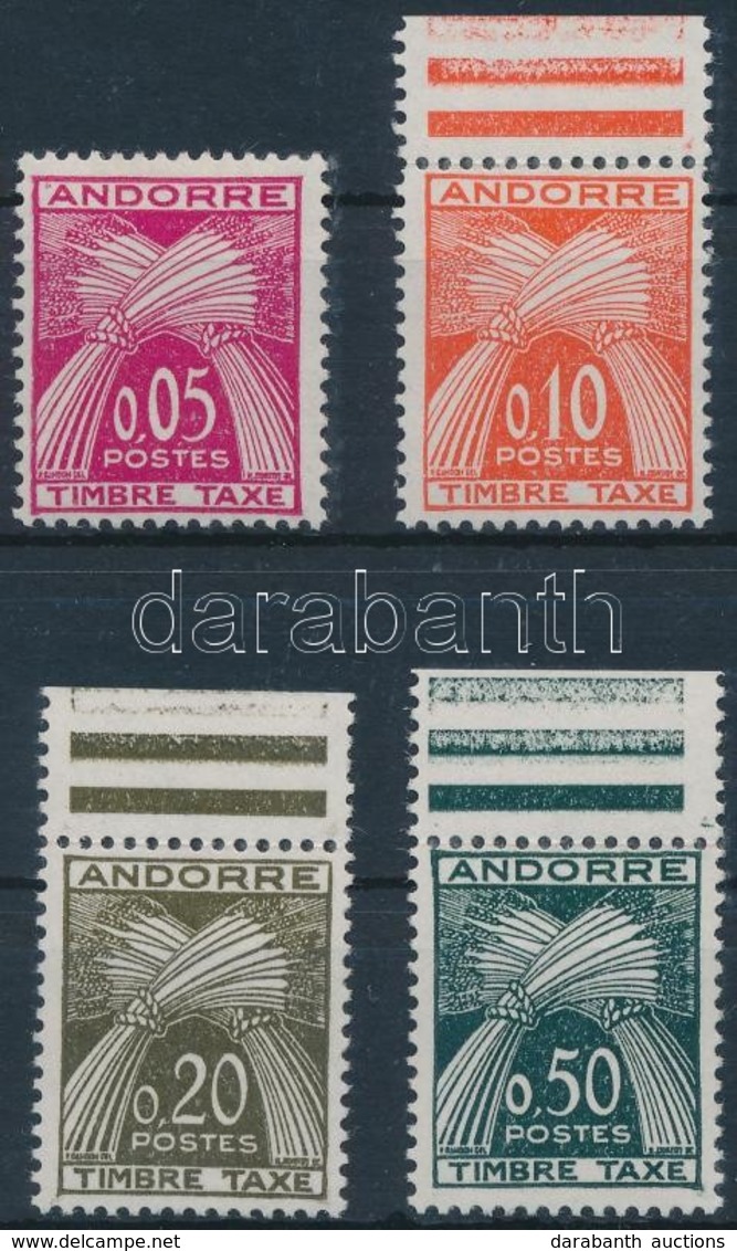 ** 1961 Portó Sor,
Postage Due Set
Mi 42-45 - Autres & Non Classés