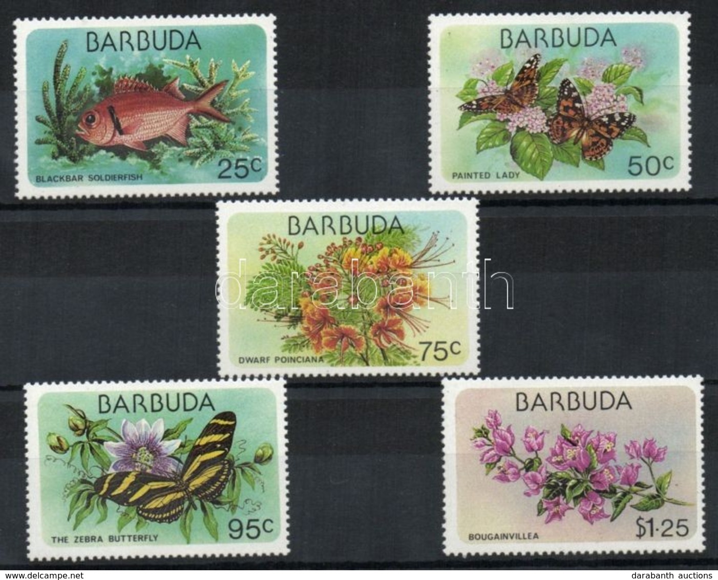 ** 1971 Flóra és Fauna Mi 425-429 - Other & Unclassified