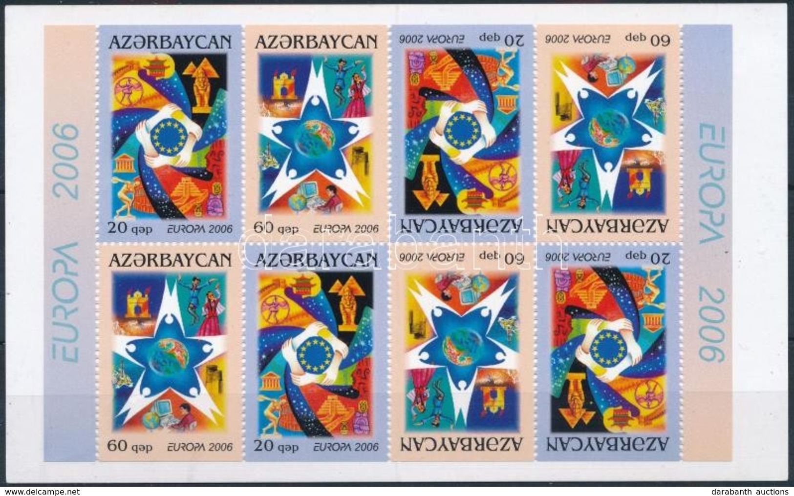 ** 2006 Europa CEPT Bélyegfüzet,
Europa CEPT Stamp Booklet
Mi 638-639 D - Autres & Non Classés