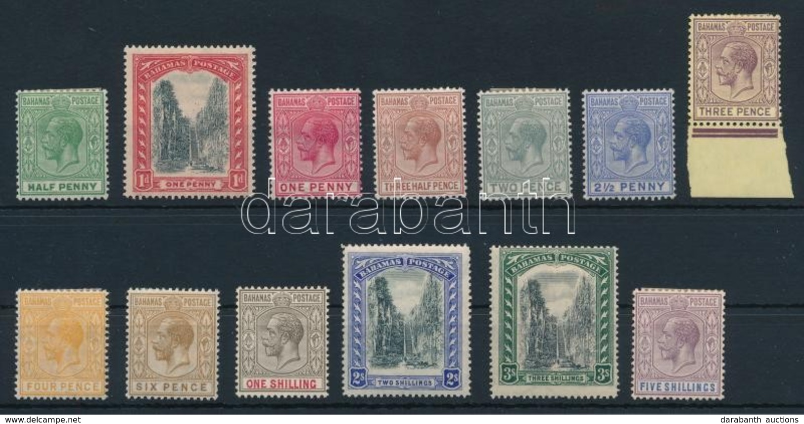 * 1921 Forgalmi Mi 73-80, 82-86 - Andere & Zonder Classificatie