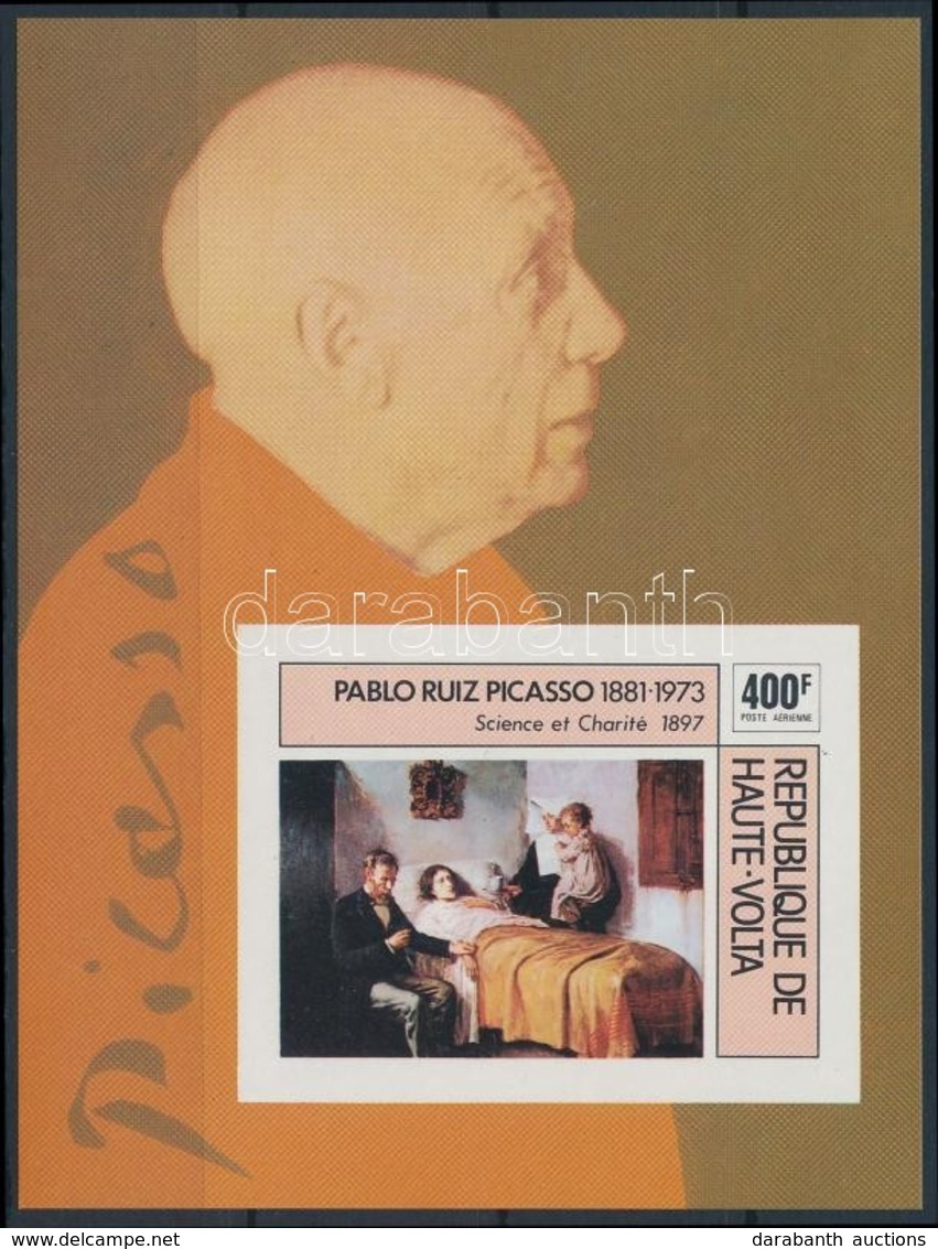 ** 1975 Picasso, Festmények Vágott Blokk,
Picasso, Paintings Imperforated Block
Mi 37 - Sonstige & Ohne Zuordnung