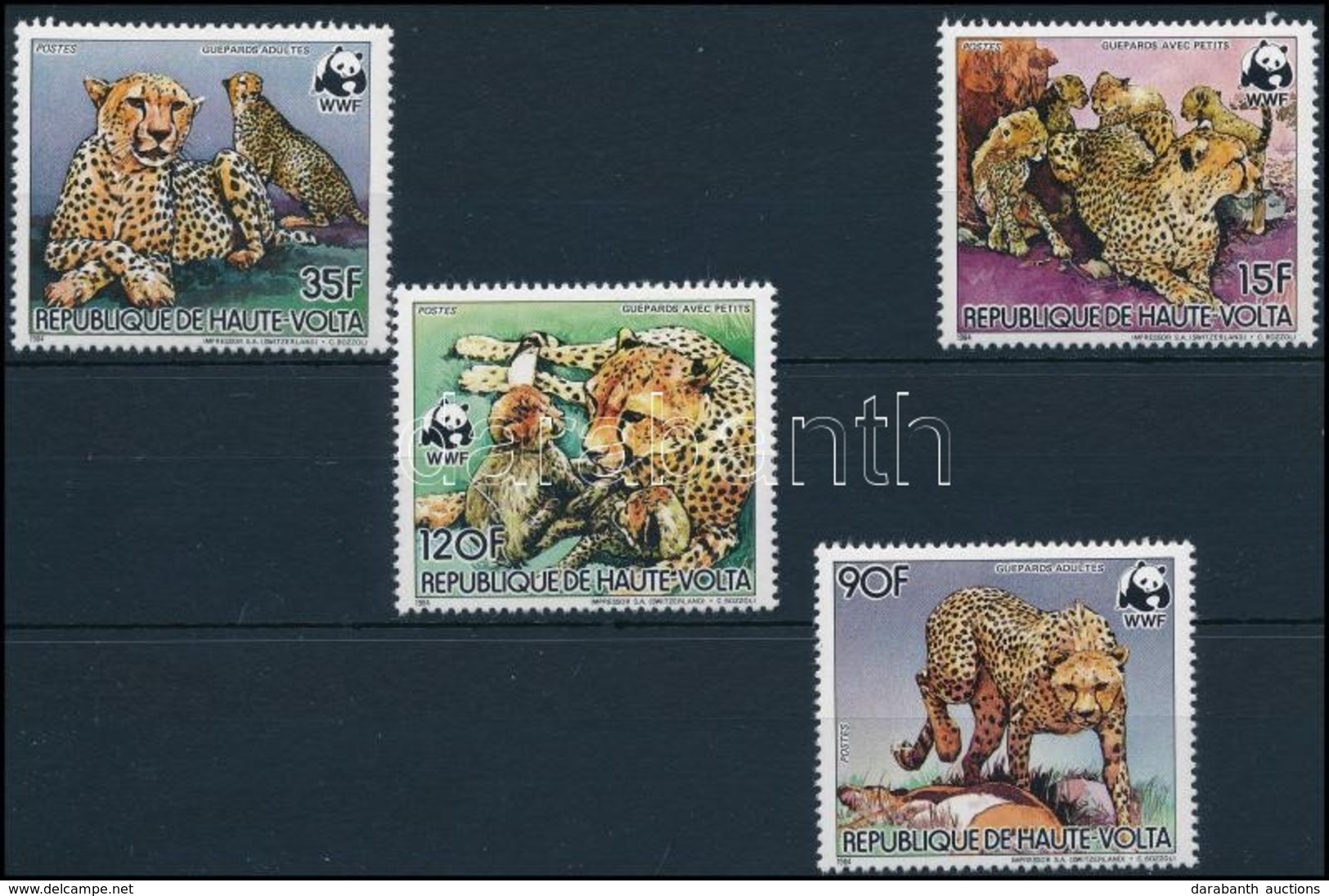 ** 1984 WWF Sor,
WWF Set
Mi 957-960 - Other & Unclassified