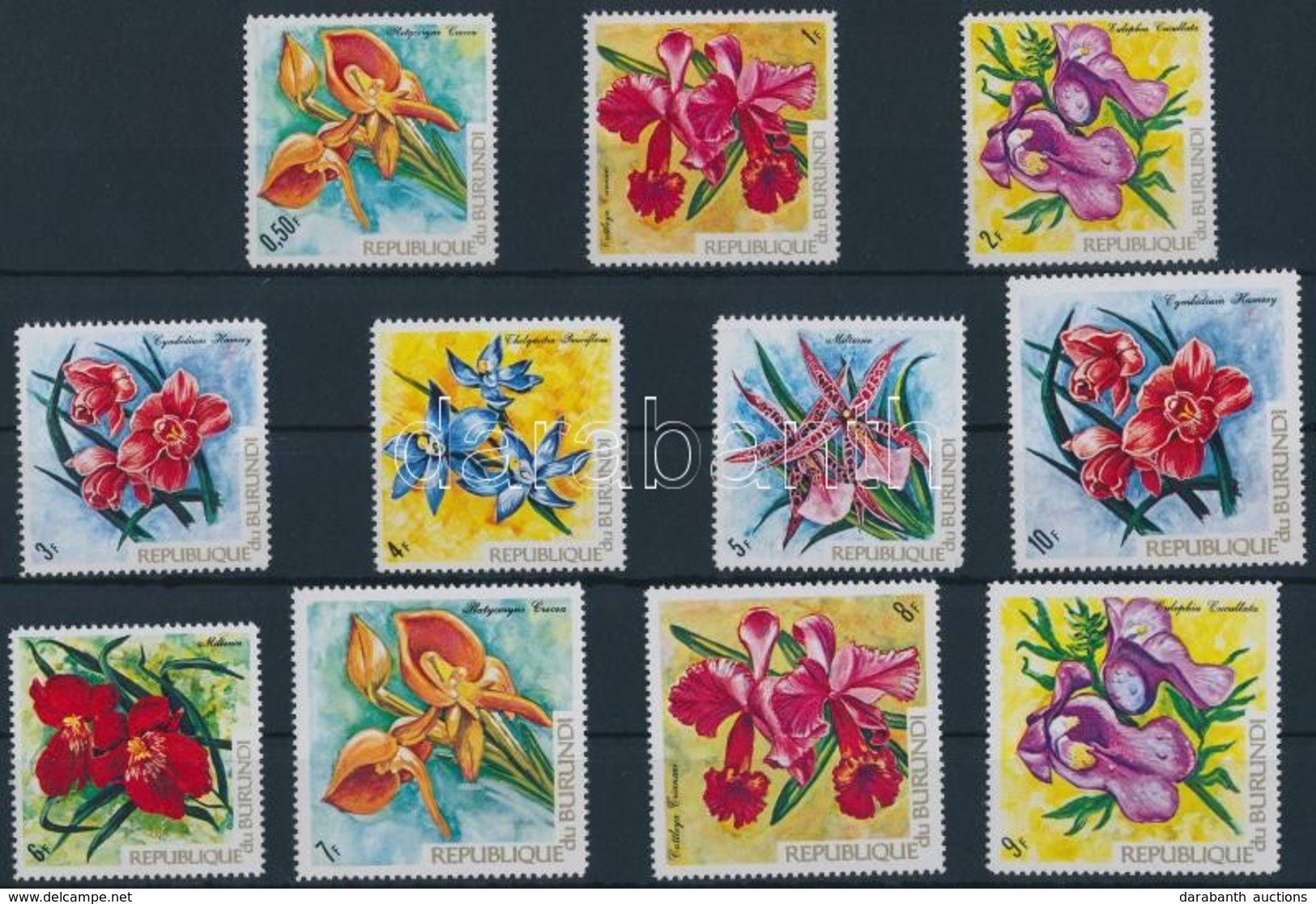 ** 1972 Orchidea Sor Mi 881-891 - Other & Unclassified