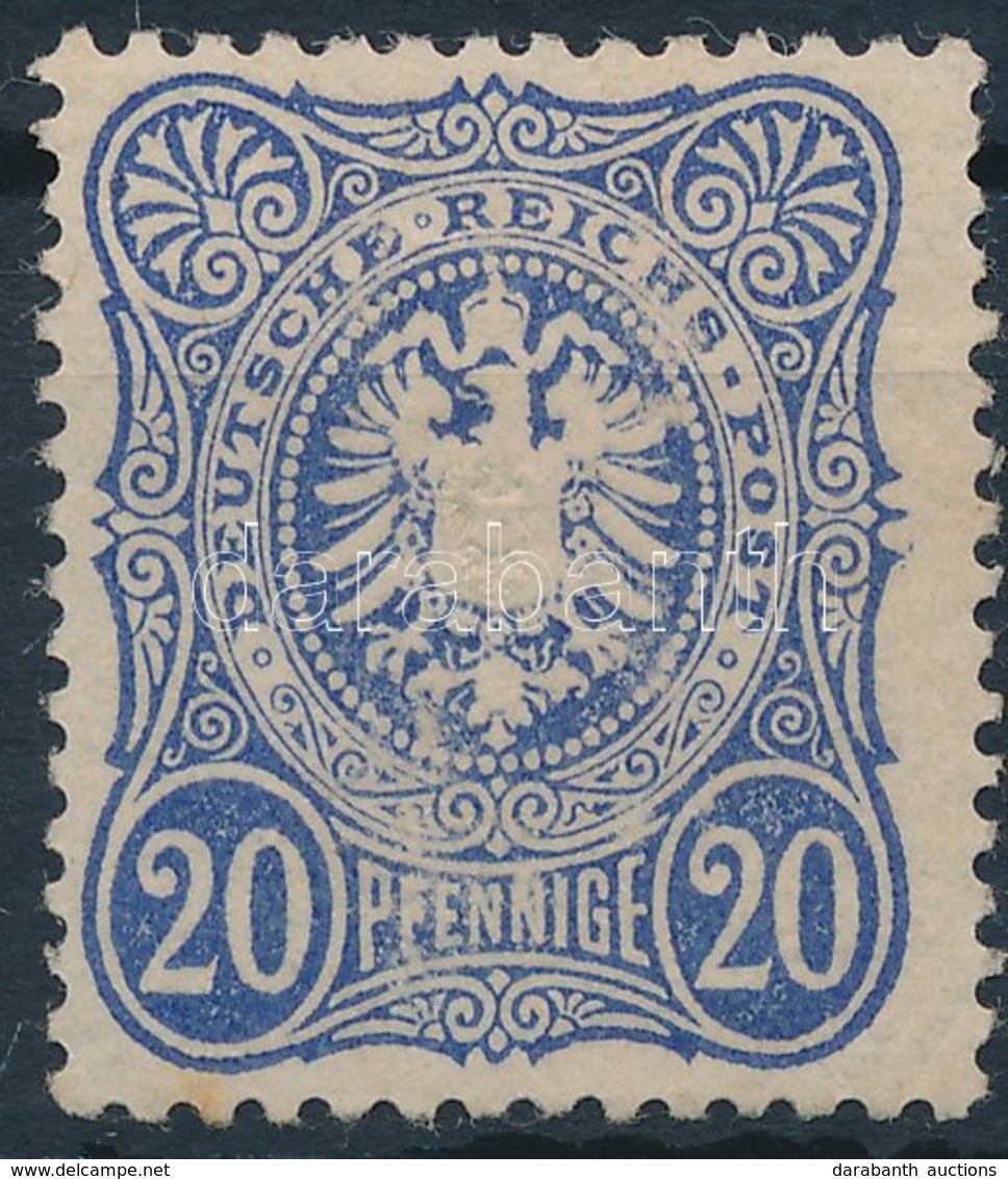 ** 1875 Mi 34b, (Mi EUR 5.000.-) Certificate: Jäschke-Lantelme (kis Barna Folt Alul / Small Stain) - Andere & Zonder Classificatie