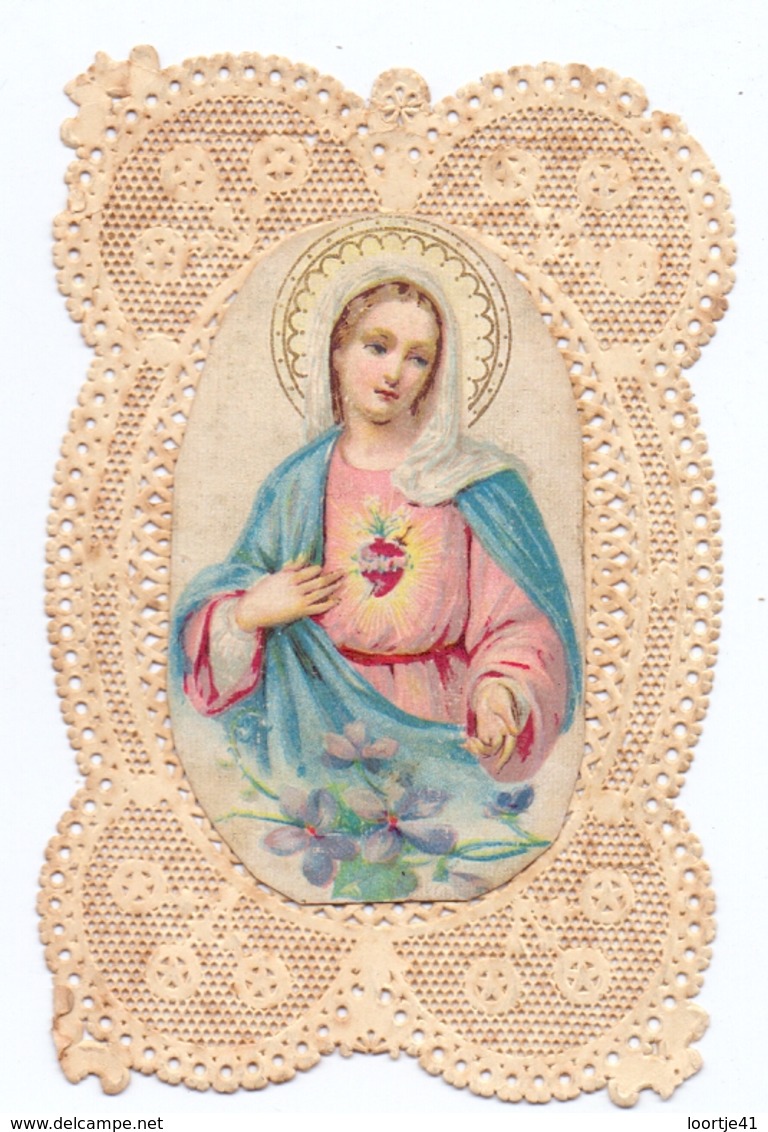 Devotie - Devotion - Prentje Heilige - Maagd Maria - Images Religieuses