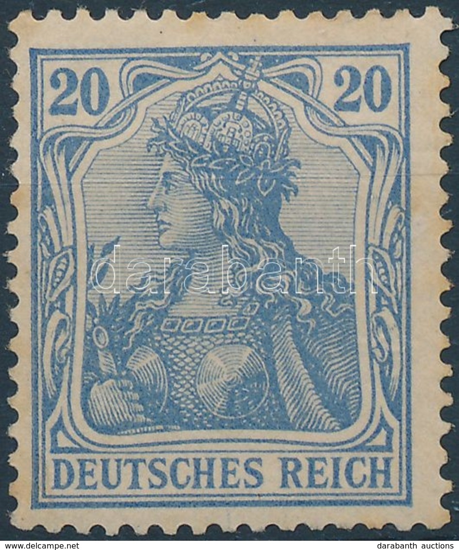 * 1902 Mi 72 C (Mi EUR 1200,-) (kis Törés, Rozsda / Lightly Folded, Stain) Certificate: Jäschke-Lantelme - Sonstige & Ohne Zuordnung