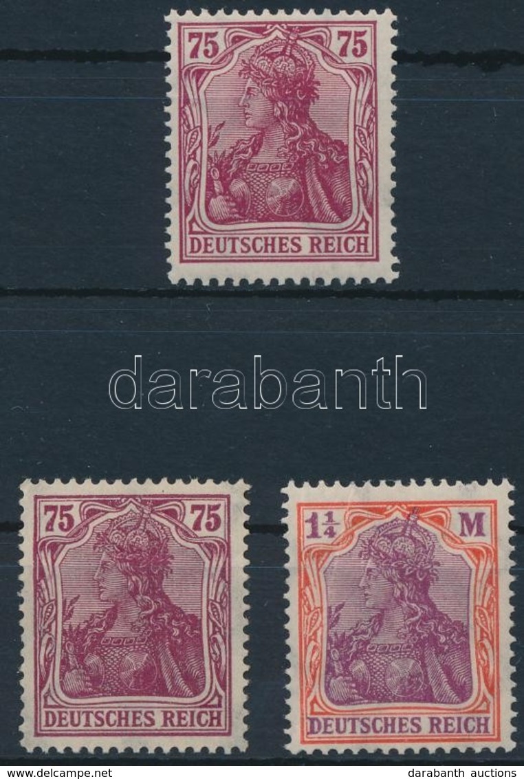 ** 1922 Mi 197 A-b + 198 Signed: Infla Berlin - Sonstige & Ohne Zuordnung