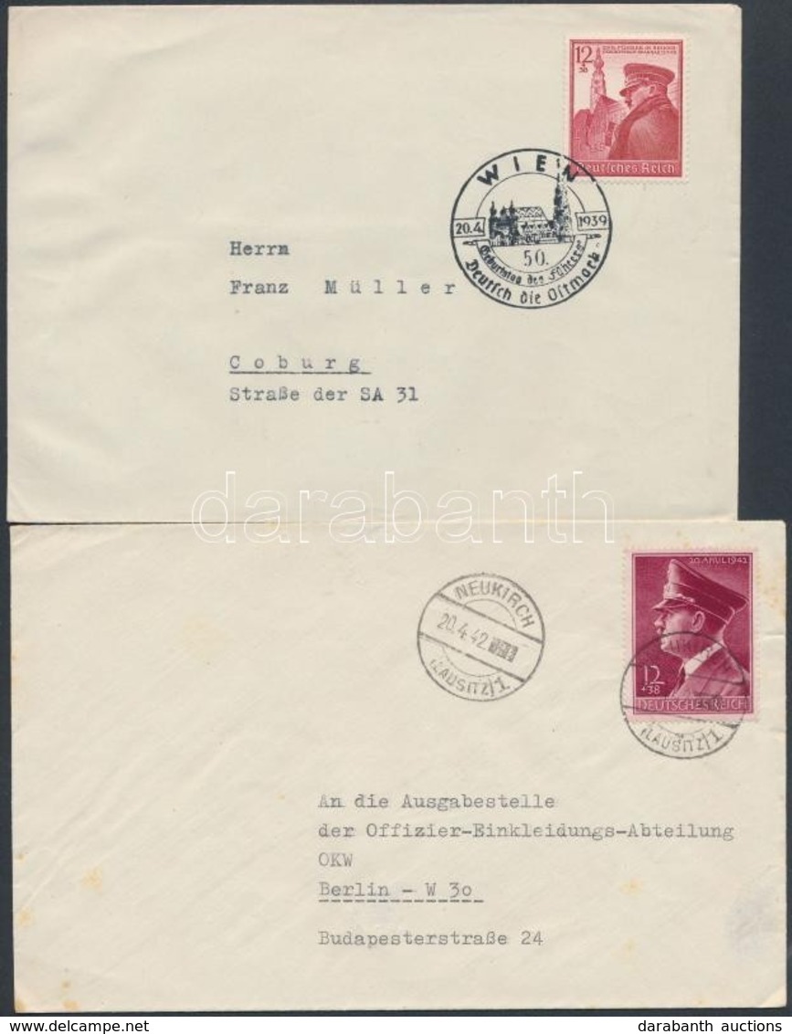 1939-1942 2 Db Levél - Other & Unclassified