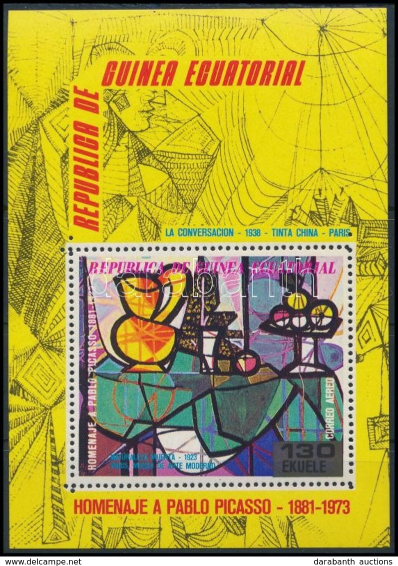 ** 1975 Picasso, Festmények Blokk,
Picasso, Paintings Block
Mi 151 - Autres & Non Classés