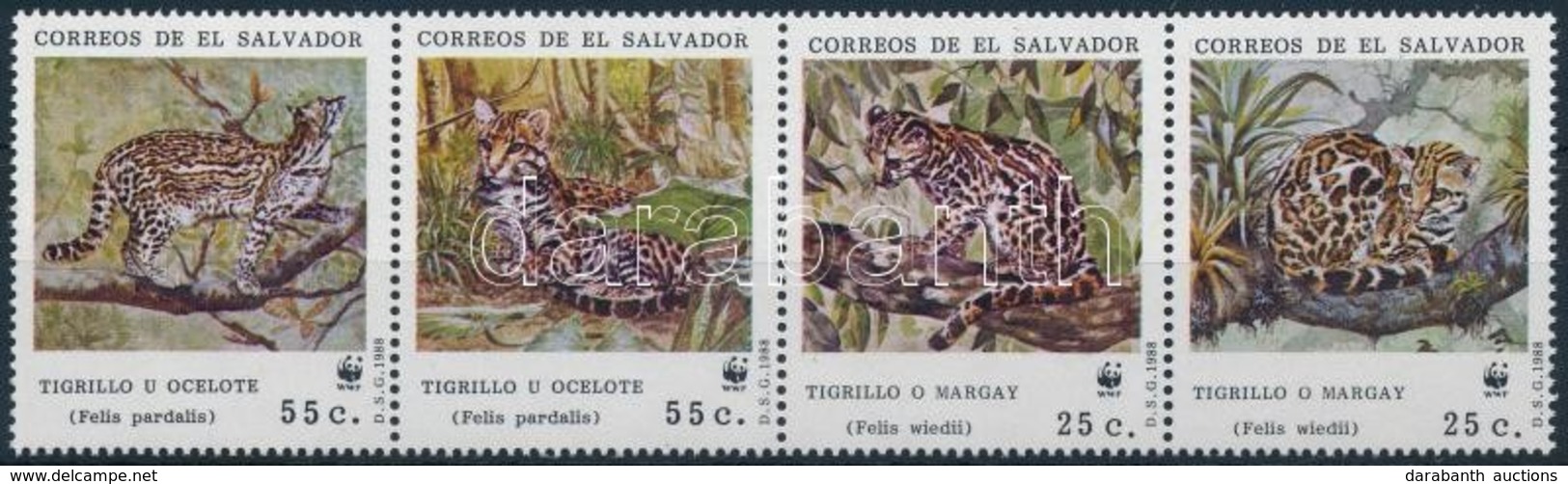 ** 1988 WWF Sor,
WWF Set
Mi 1734-1737 - Other & Unclassified