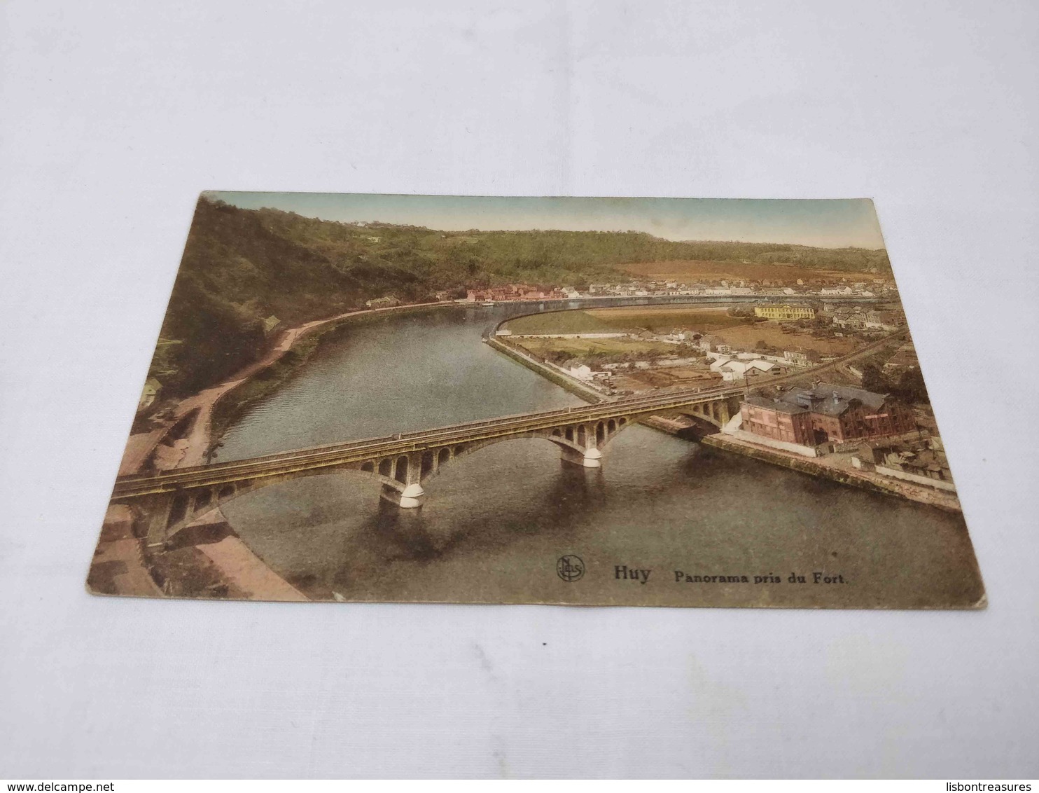 ANTIQUE POSTCARD BELGIUM HUY - PANORAMA PRIS DU FORT UNUSED - Huy