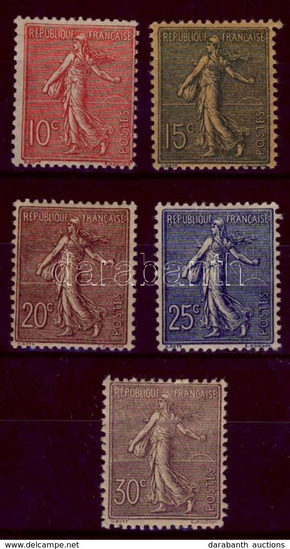 * 1903 Forgalmi / Definitive Mi 108-112 - Other & Unclassified