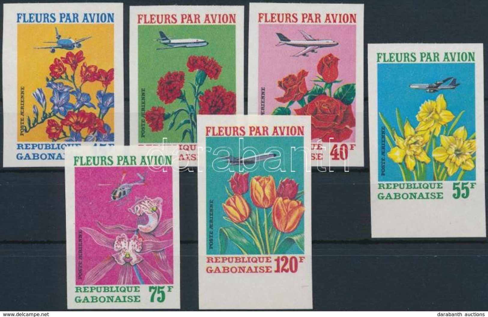 ** 1971 Virág Vágott Sor Mi 425-430 - Autres & Non Classés